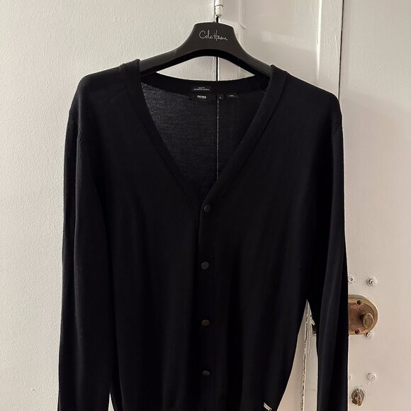 Boss - Men's Black Cardigan (Never Worn) - Size: Large - Picture 3 of 3